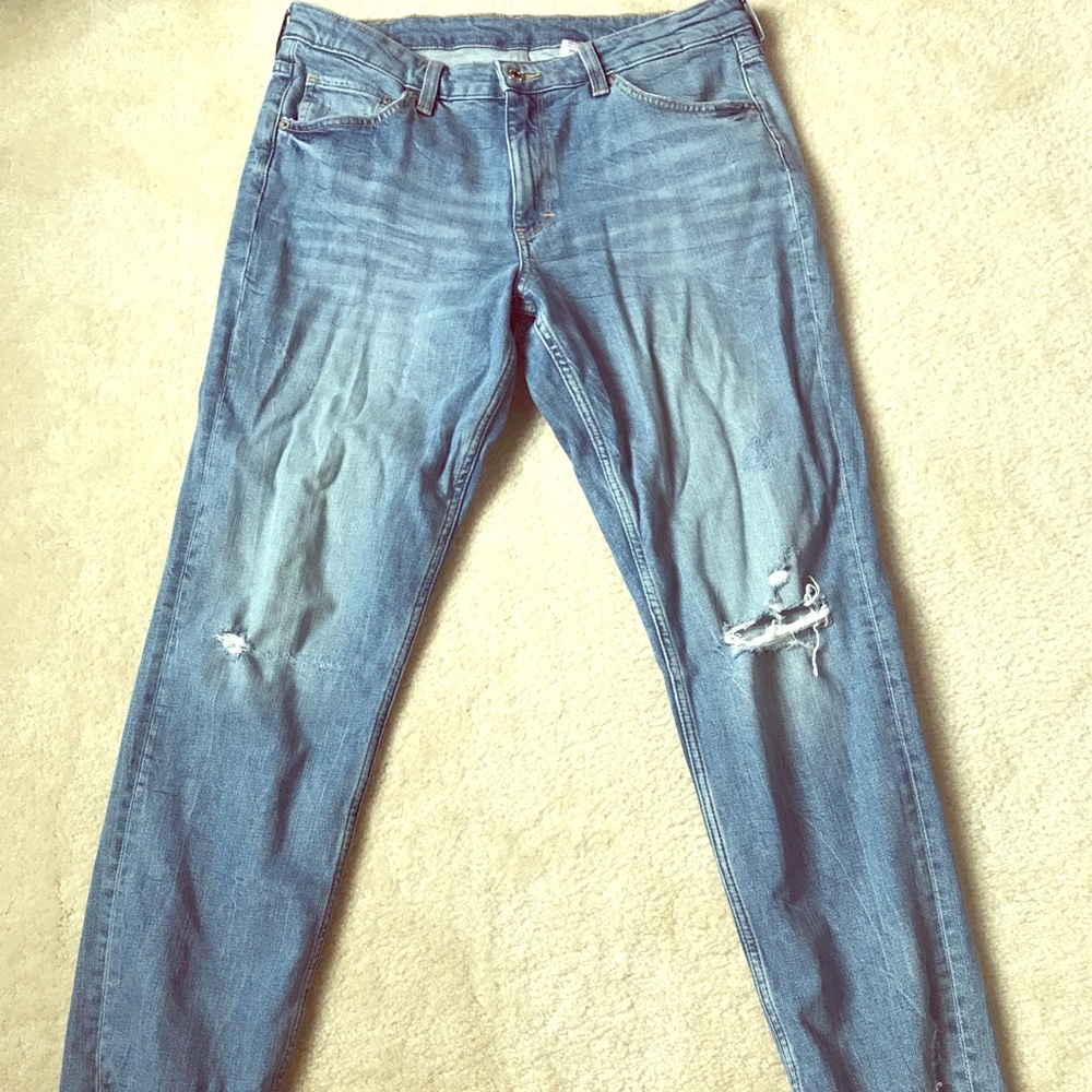 H&M conscious hight waisted denim jeans